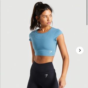 Gymshark Dreamy Cap Sleeve Crop Top